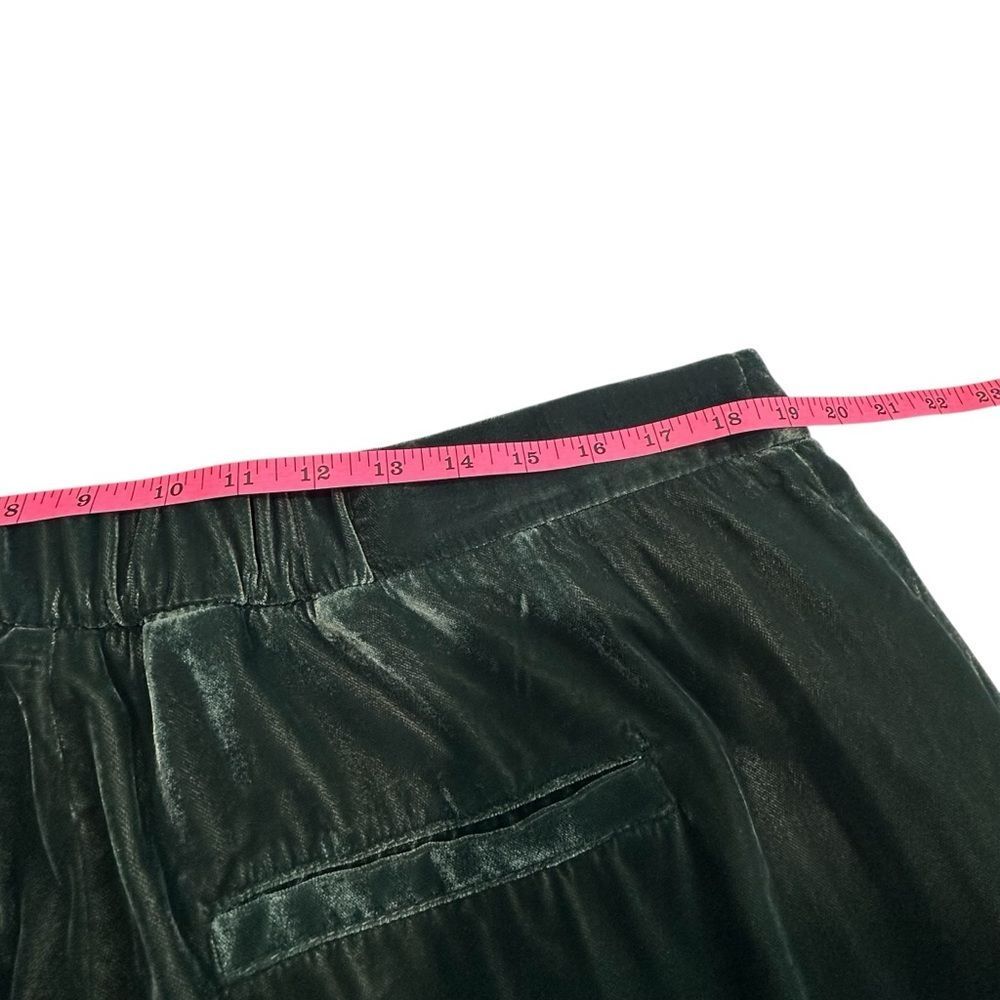 A New Day Womens Emerald Green‎ Velvet Trouser Pants, Plus 17 - Picture 6 of 12